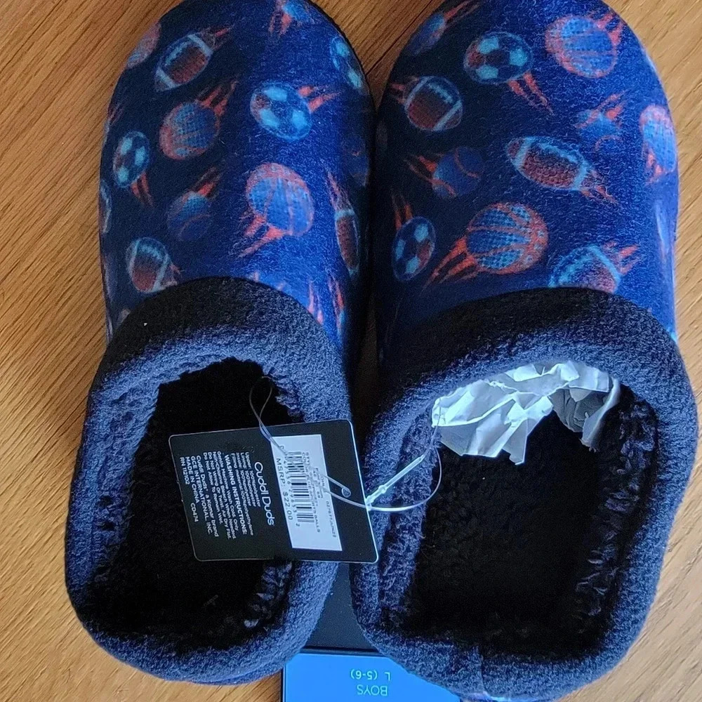 NWT Boys House Slippers